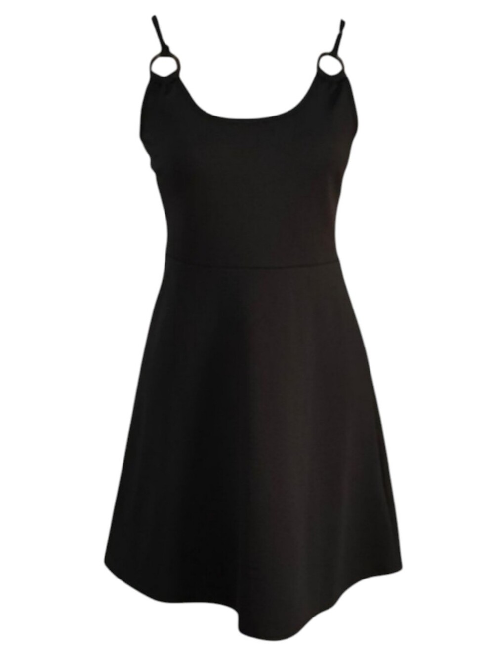 Olivia Rae Black Fit & Flare Dress Size Large Juniors